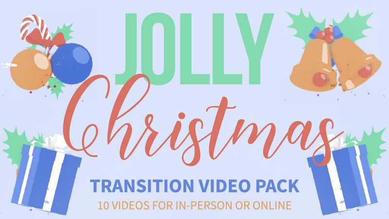 Jolly Christmas Transition Video Pack